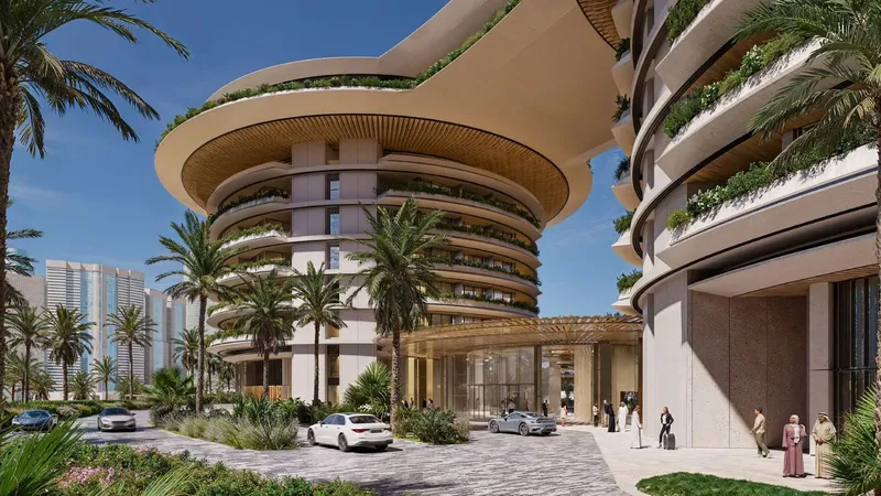 Exterior at The Residences at The Dubai Beach EDITION in Jumeirah Beach Residence (JBR) Dubai