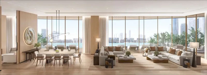 Interior at The Residences at The Dubai Beach EDITION in Jumeirah Beach Residence (JBR) Dubai