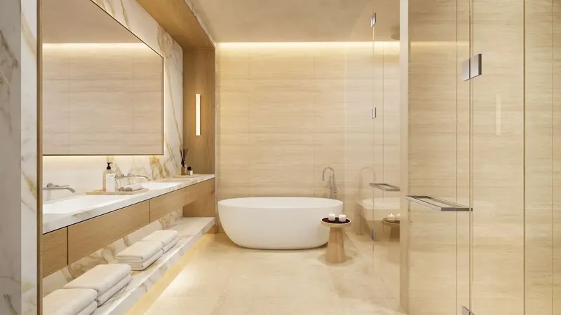 Interior at The Residences at The Dubai Beach EDITION in Jumeirah Beach Residence (JBR) Dubai