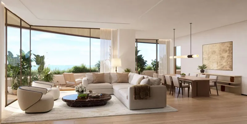 Interior at The Residences at The Dubai Beach EDITION in Jumeirah Beach Residence (JBR) Dubai