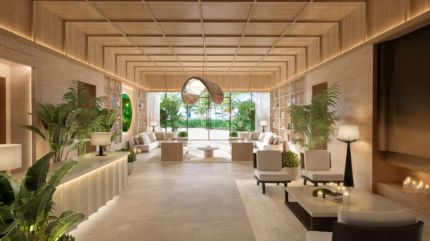 H&H Development The Residences at The Dubai Beach EDITION Lobby