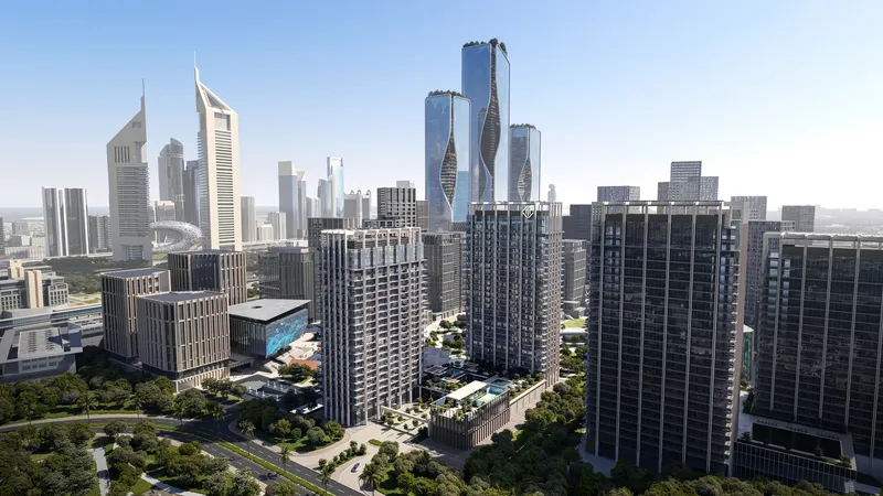 Exterior at The Residences DIFC Zabeel District in Zabeel 1&2 Dubai