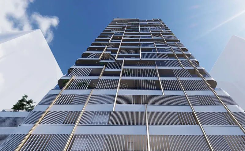 Exterior at The Ritz-Carlton Residences in Business Bay Dubai