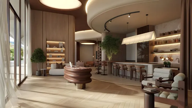 Lobby at The Row Saadiyat in Abu Dhabi Abu Dhabi