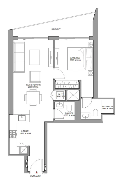 Sobha The Serene at Sobha Central floor plan