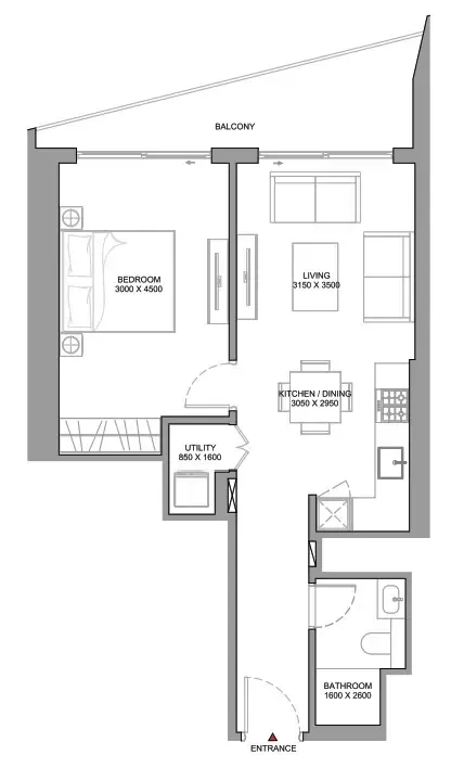 Sobha The Serene at Sobha Central floor plan