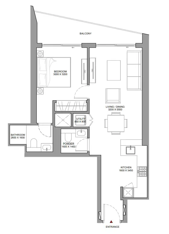 Sobha The Serene at Sobha Central floor plan