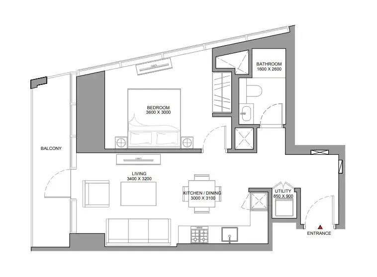 Sobha The Serene at Sobha Central floor plan