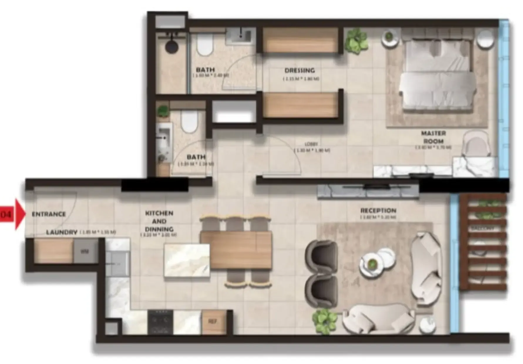 Esnaad Real Estate Development The Spark By Esnaad floor plan