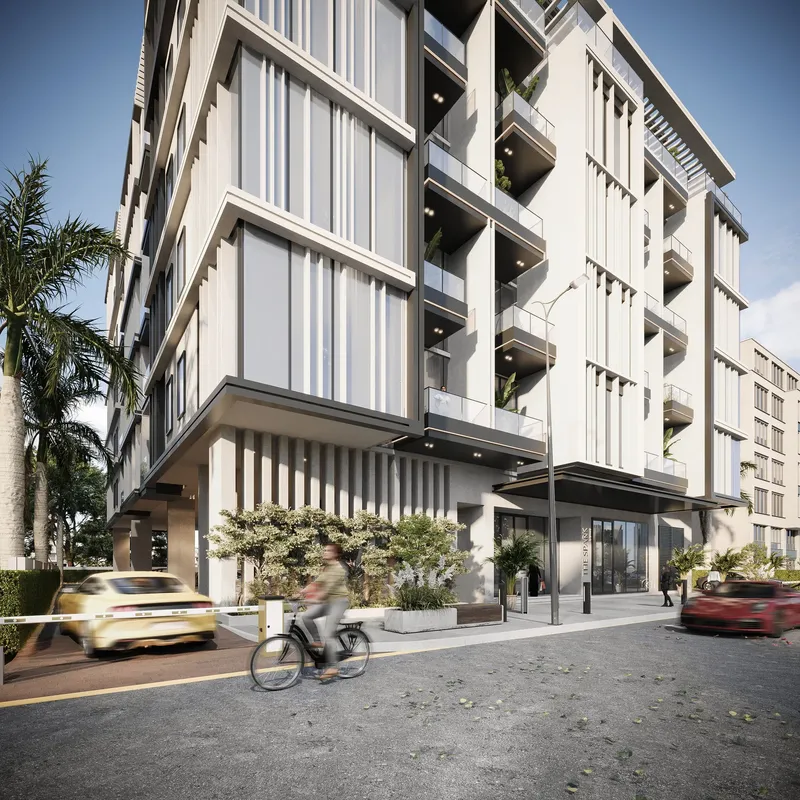 Exterior at The Spark By Esnaad in MBR District 11 (Meydan South) Dubai