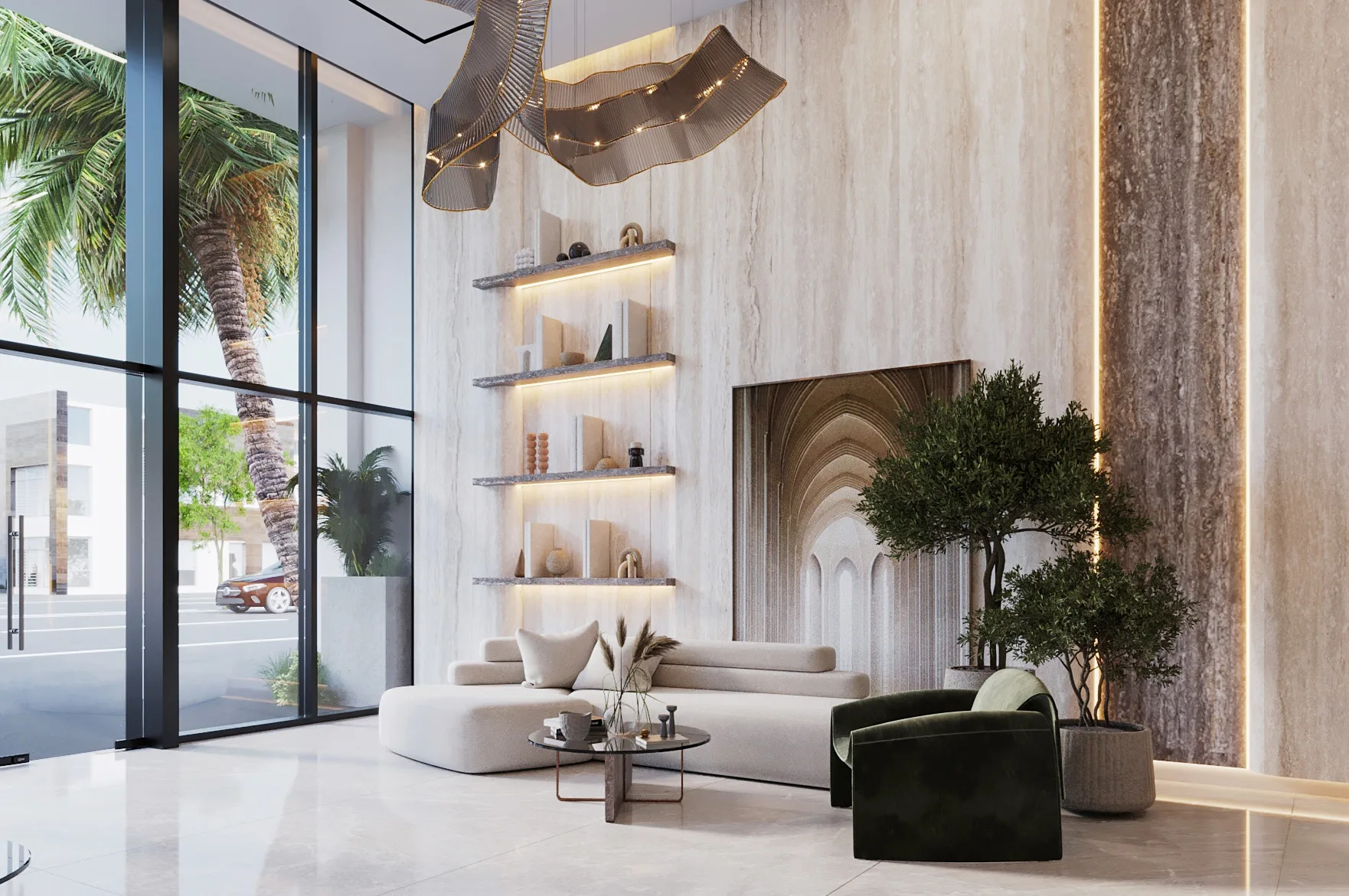 Esnaad Real Estate Development The Spark By Esnaad Lobby