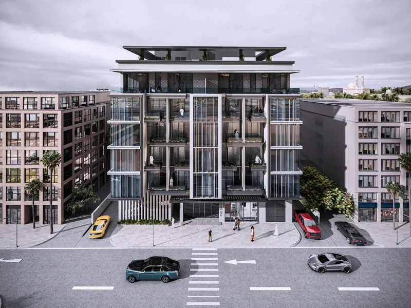 Exterior at The Spark By Esnaad in MBR District 11 (Meydan South) Dubai