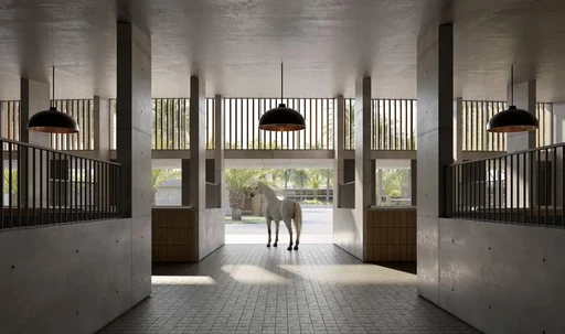 The Stables & Riding Arenas amenity image at Equiterra