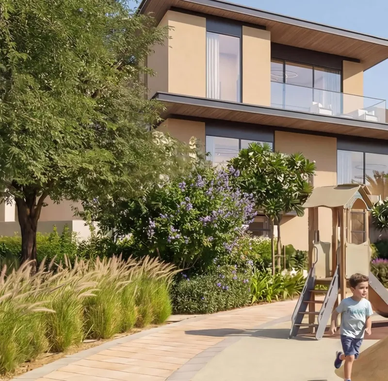 Exterior at The Terraces at Sobha City in Abu Dhabi Abu Dhabi