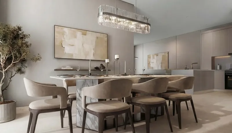 Interior at The Terraces at Sobha City in Abu Dhabi Abu Dhabi