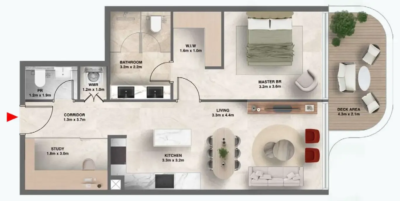 AMIS Development The Tides floor plan