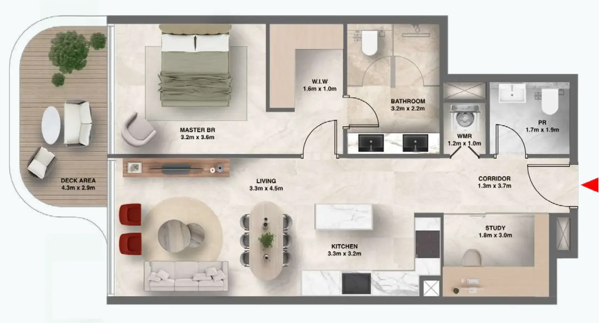 AMIS Development The Tides floor plan