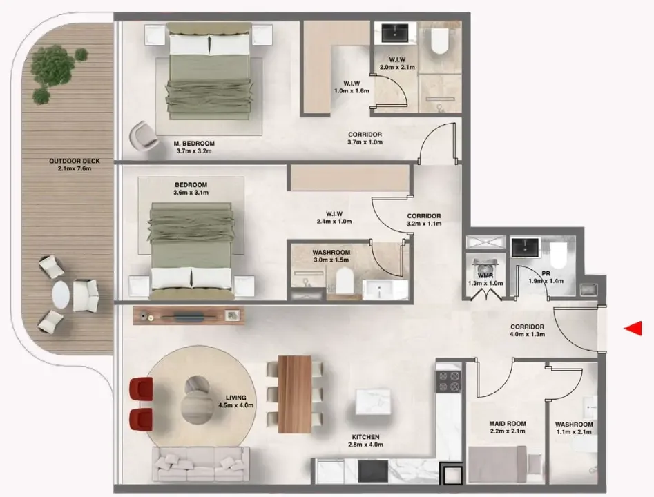 AMIS Development The Tides floor plan
