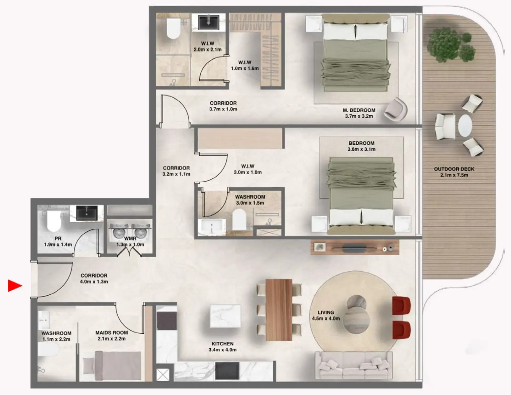 AMIS Development The Tides floor plan