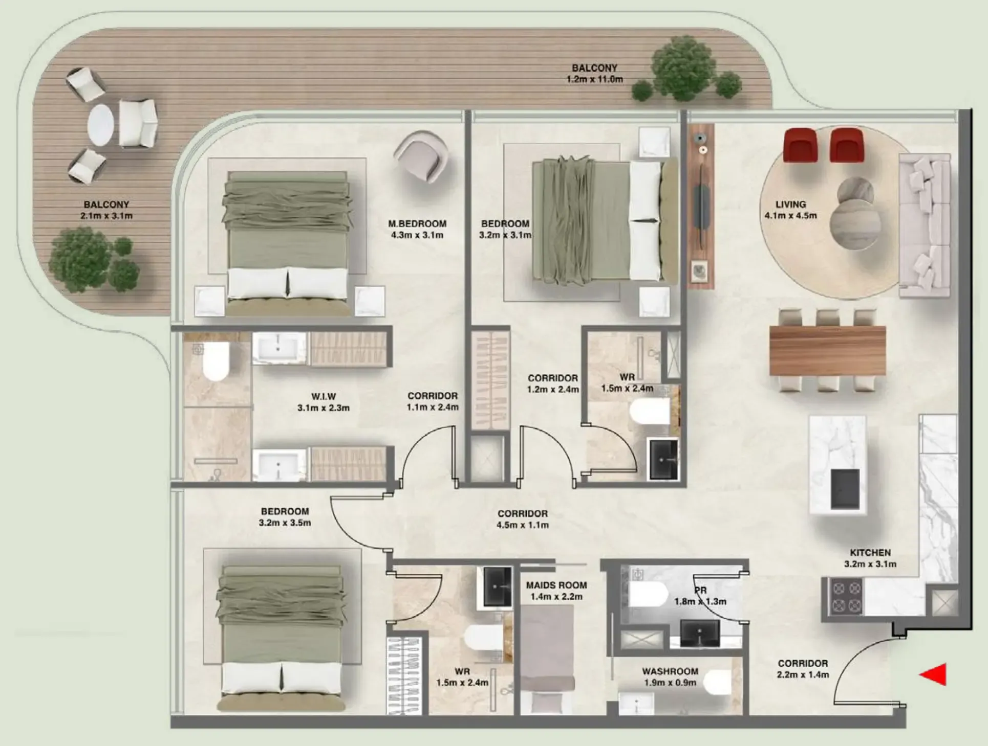AMIS Development The Tides floor plan
