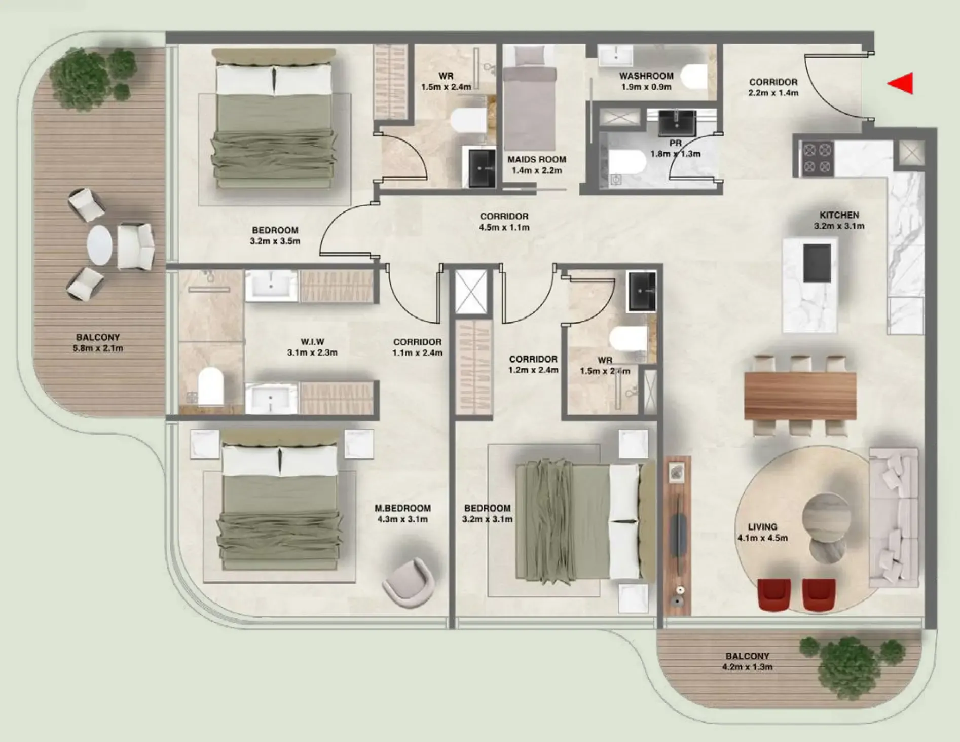 AMIS Development The Tides floor plan