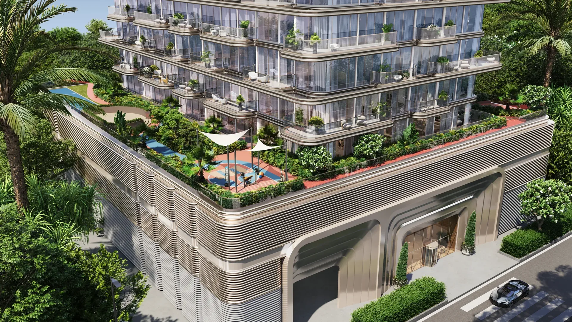 Exterior at The Tides in Dubai