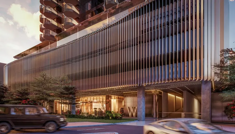 Exterior at The W Residences in JLT (Jumeirah Lake Towers) Dubai