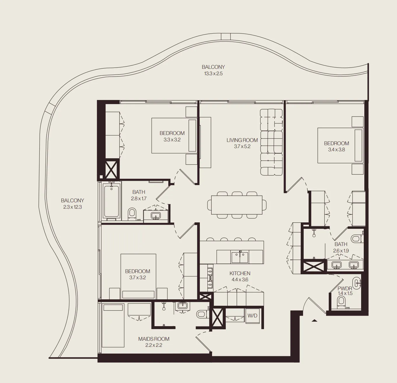 Al Ghurair Development The Weave – Al Ghurair floor plan