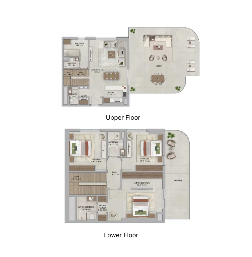 ALDAR The Wilds Residences floor plan