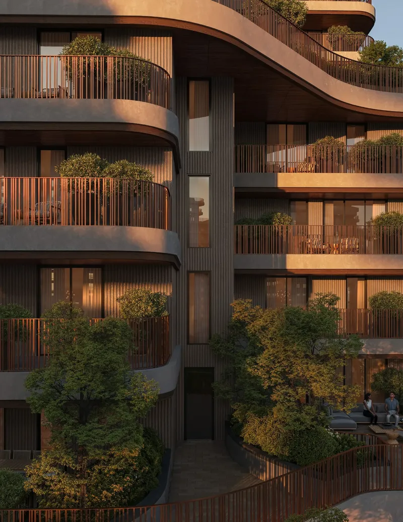 Exterior at The Wilds Residences in Wadi Al Safa 3 Dubai