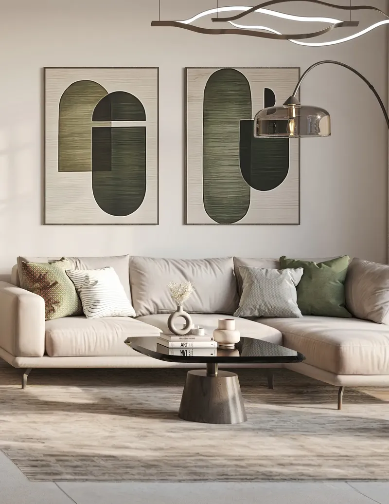 Interior at The Wilds Residences in Wadi Al Safa 3 Dubai