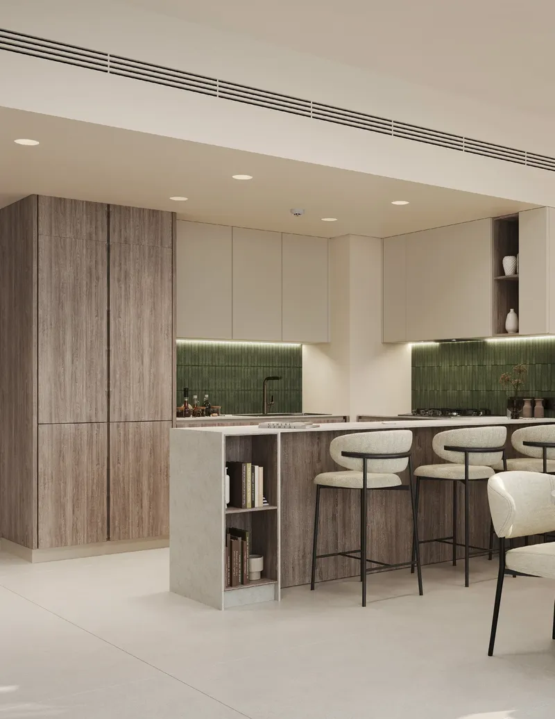Interior at The Wilds Residences in Wadi Al Safa 3 Dubai