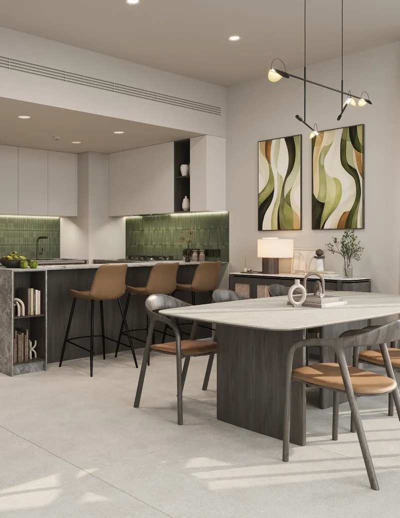 Interior at The Wilds Residences in Wadi Al Safa 3 Dubai