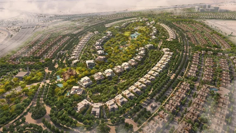 Exterior at The Wilds in Wadi Al Safa 3 Dubai