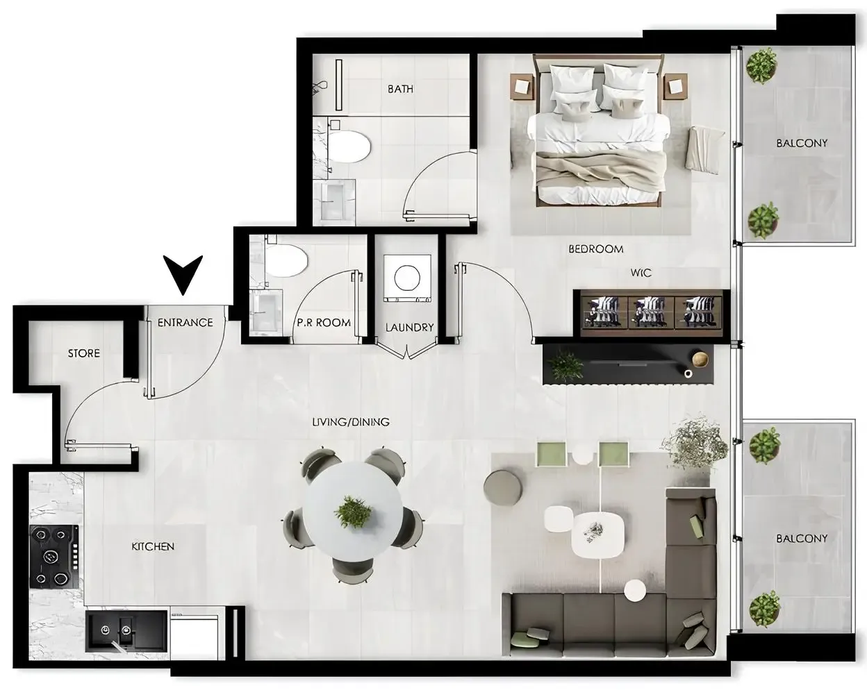 SCC Vertex Development The Willows Residences floor plan
