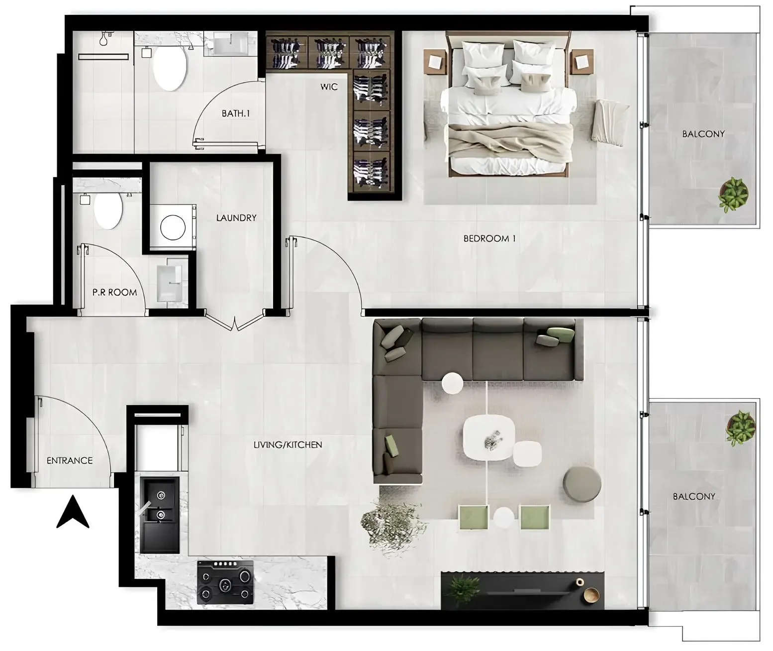SCC Vertex Development The Willows Residences floor plan