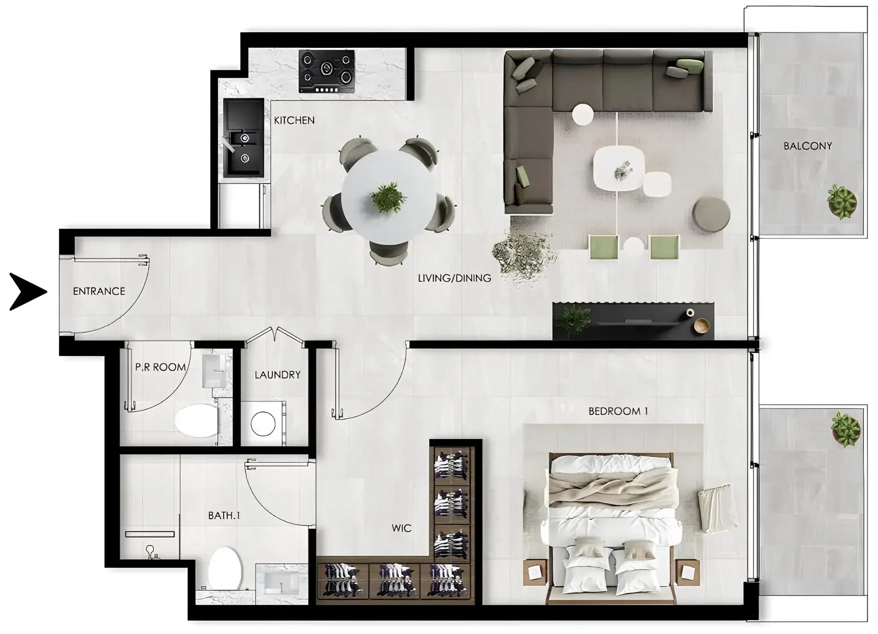 SCC Vertex Development The Willows Residences floor plan