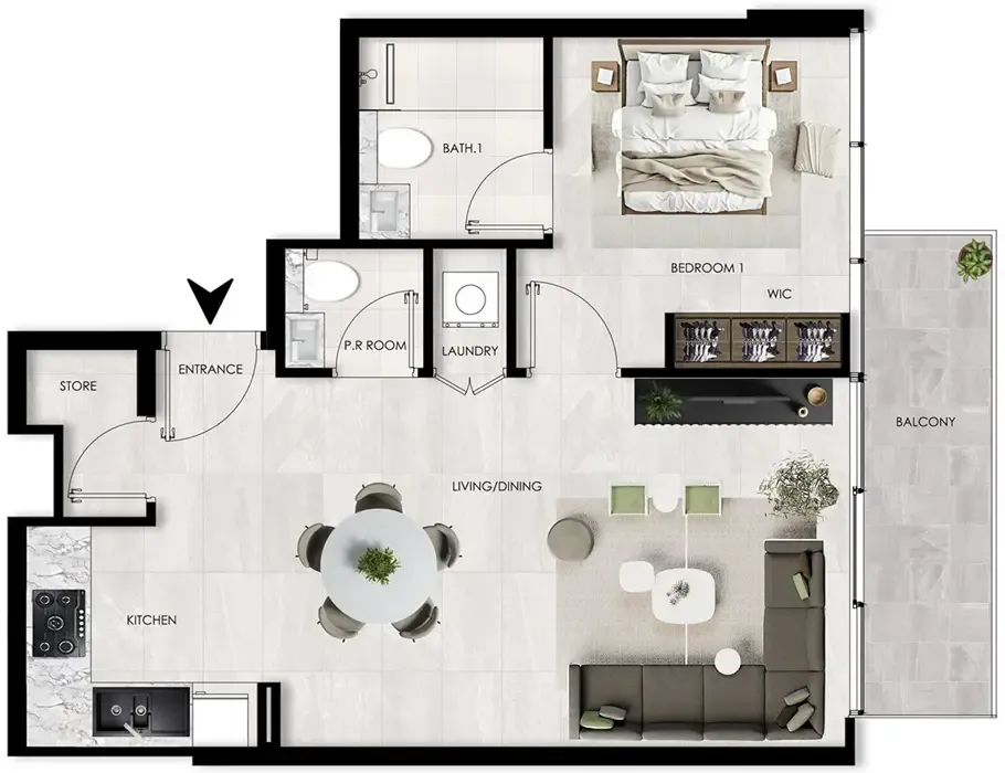 SCC Vertex Development The Willows Residences floor plan