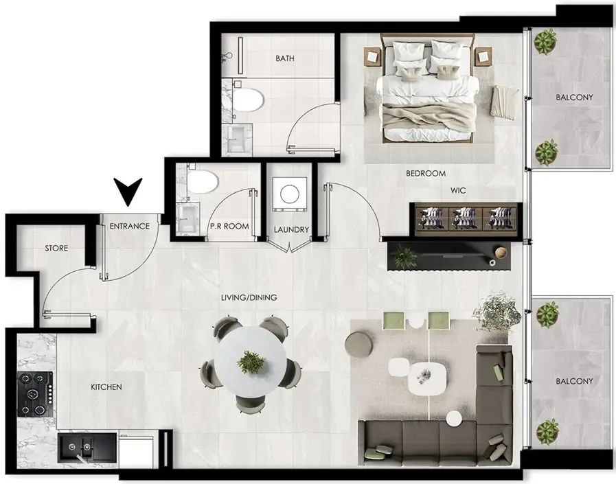 SCC Vertex Development The Willows Residences floor plan