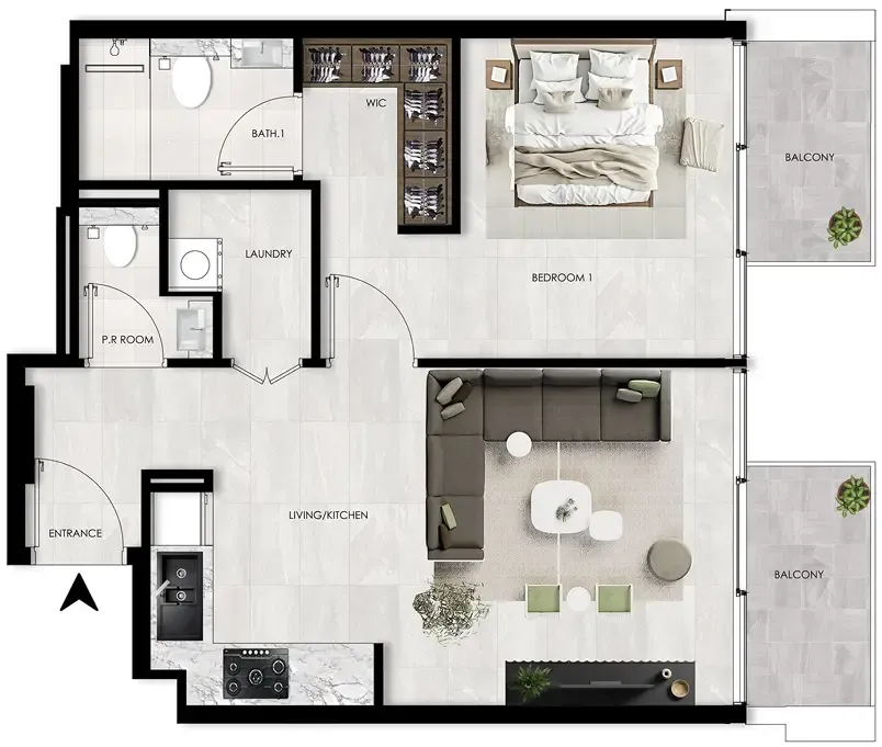 SCC Vertex Development The Willows Residences floor plan