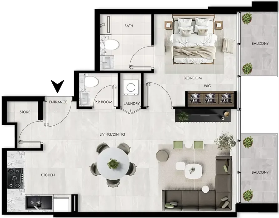 SCC Vertex Development The Willows Residences floor plan