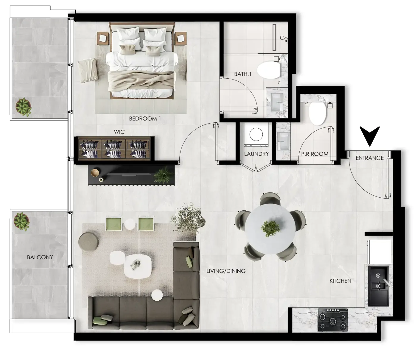 SCC Vertex Development The Willows Residences floor plan