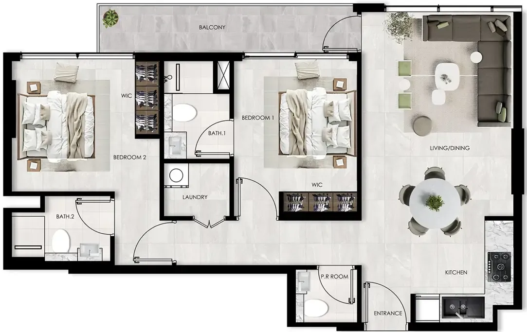 SCC Vertex Development The Willows Residences floor plan