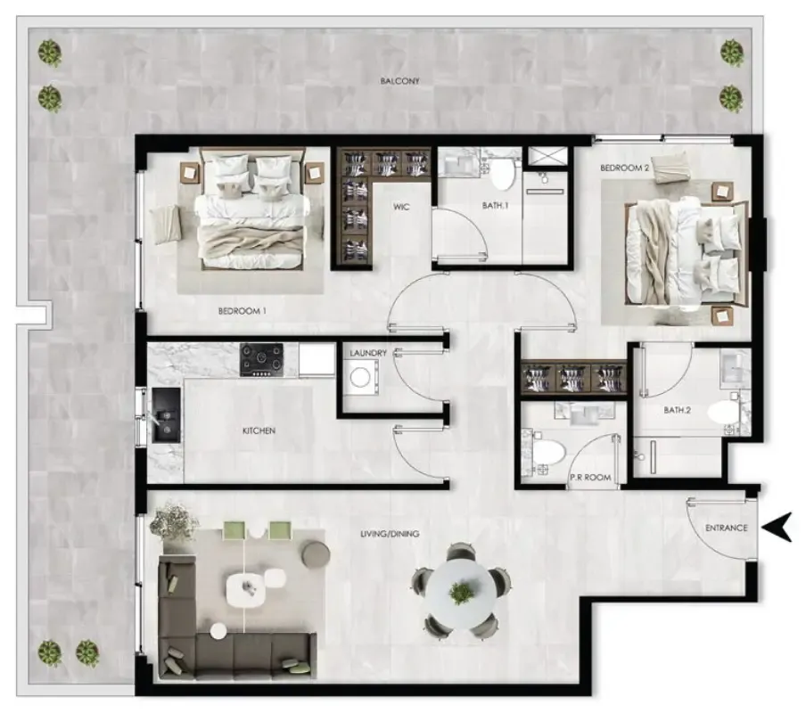 SCC Vertex Development The Willows Residences floor plan