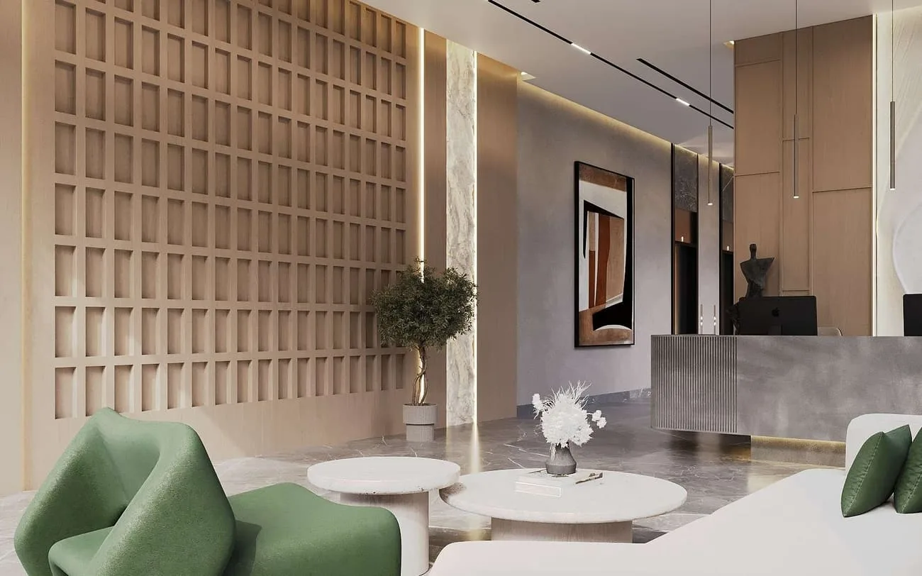 SCC Vertex Development The Willows Residences Lobby