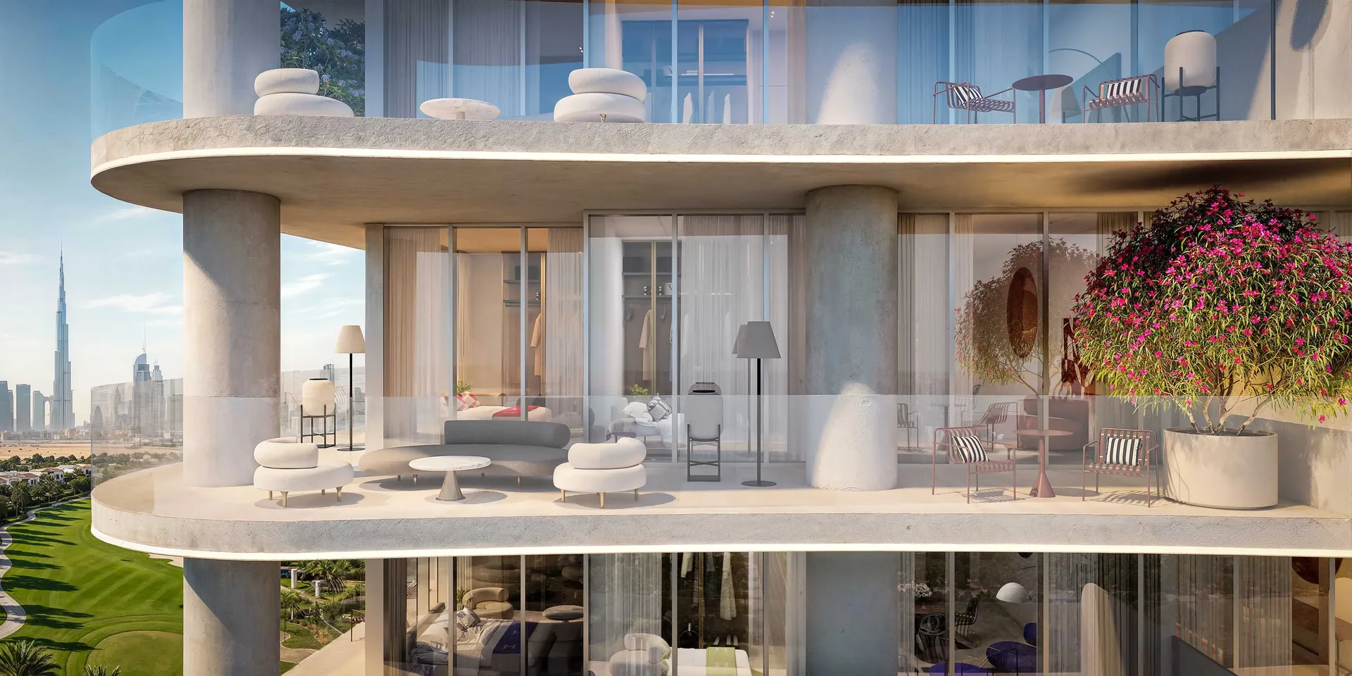 Exterior at The WOW Tower in Dubai Land Residence Complex Dubai