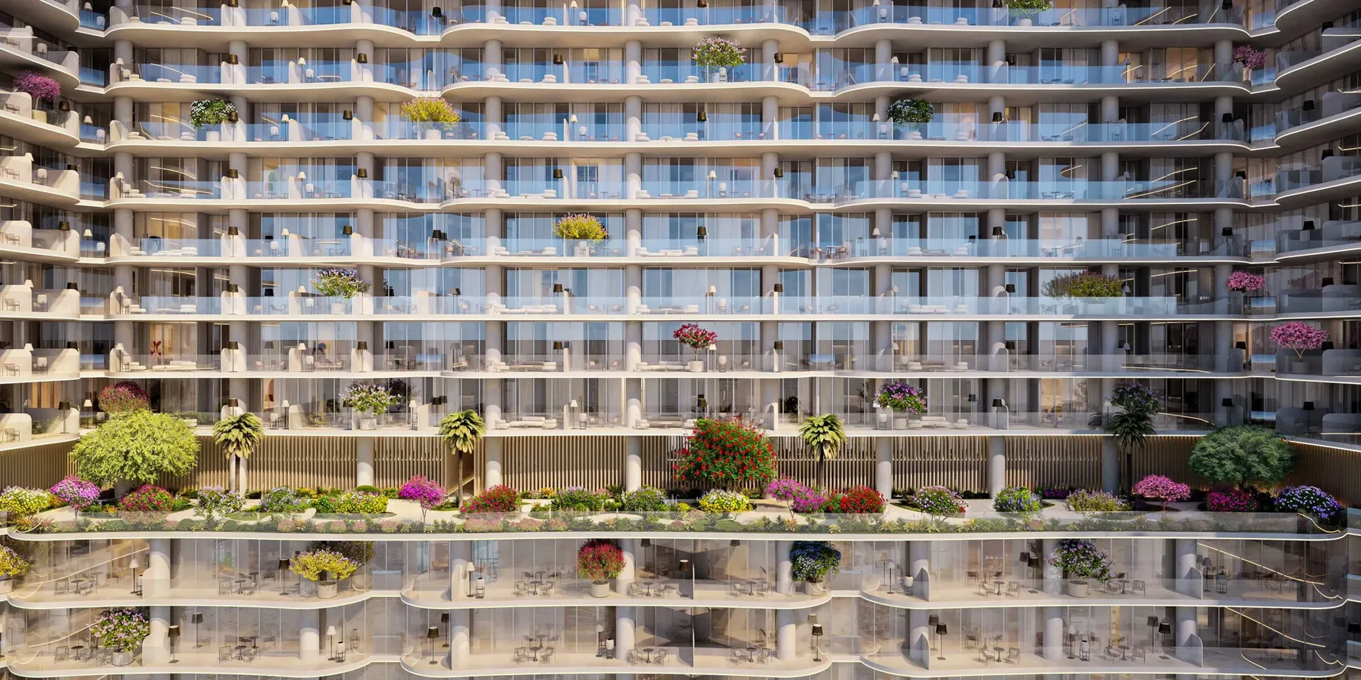 Exterior at The WOW Tower in Dubai Land Residence Complex Dubai