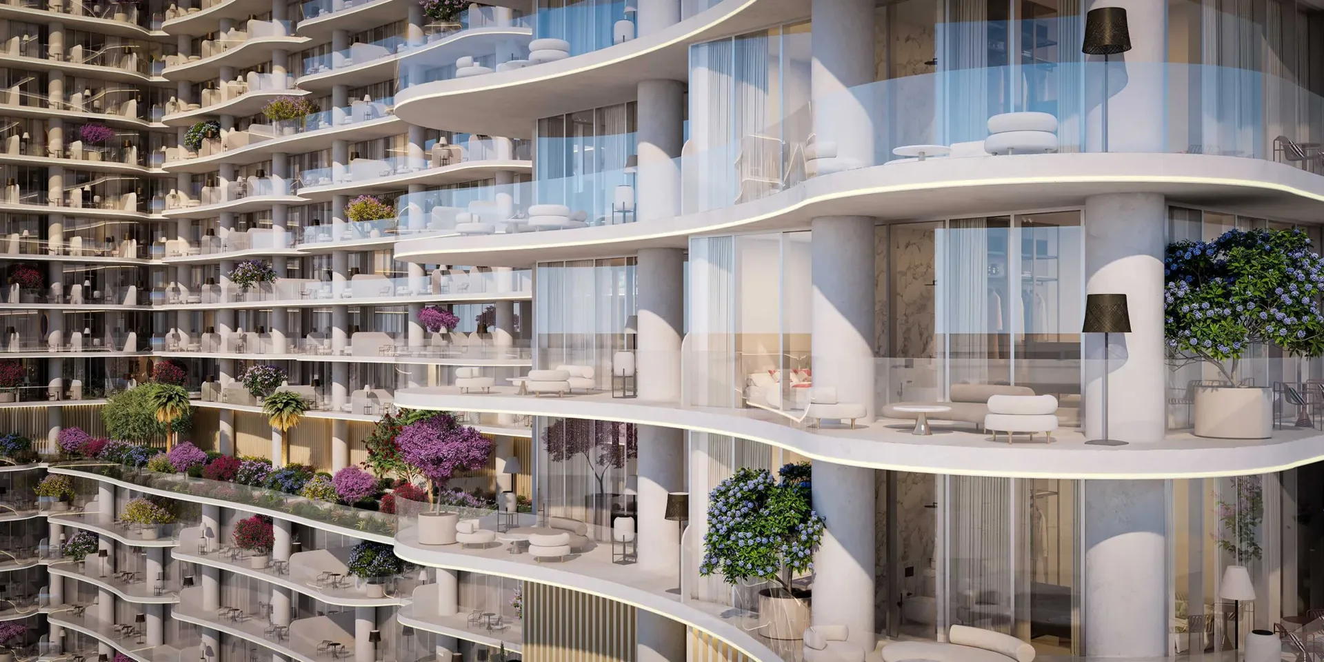 Exterior at The WOW Tower in Dubai Land Residence Complex Dubai