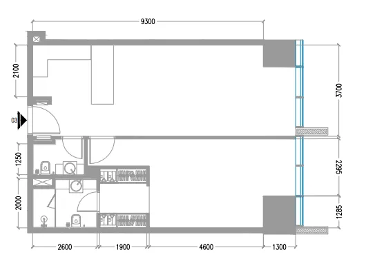 Tiger Group Tiger Sky Tower floor plan