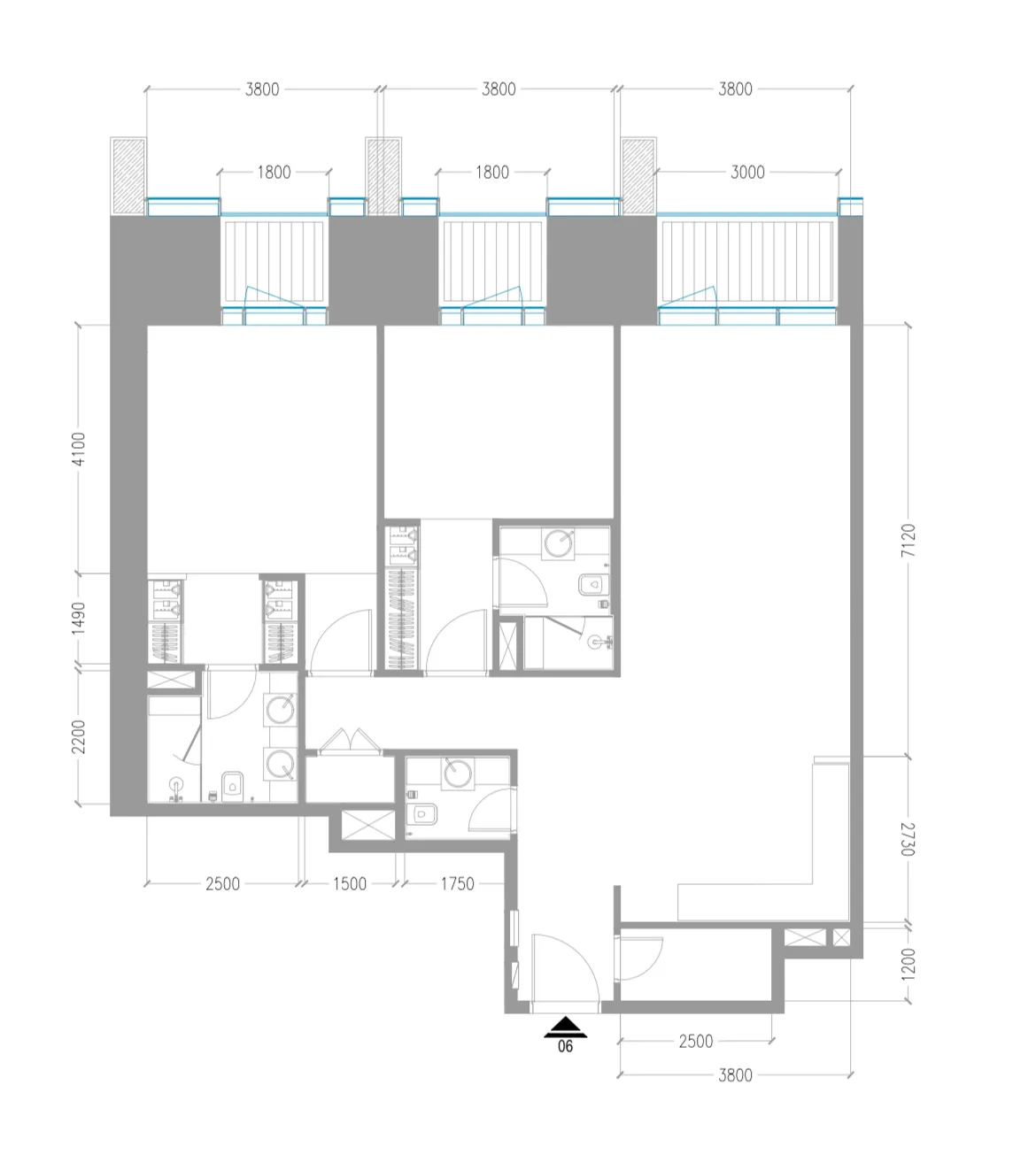 Tiger Group Tiger Sky Tower floor plan